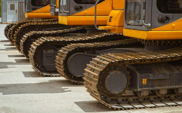 Steel Track Assembly for Sumitomo LS1200J Mini Excavator - BestMiniParts