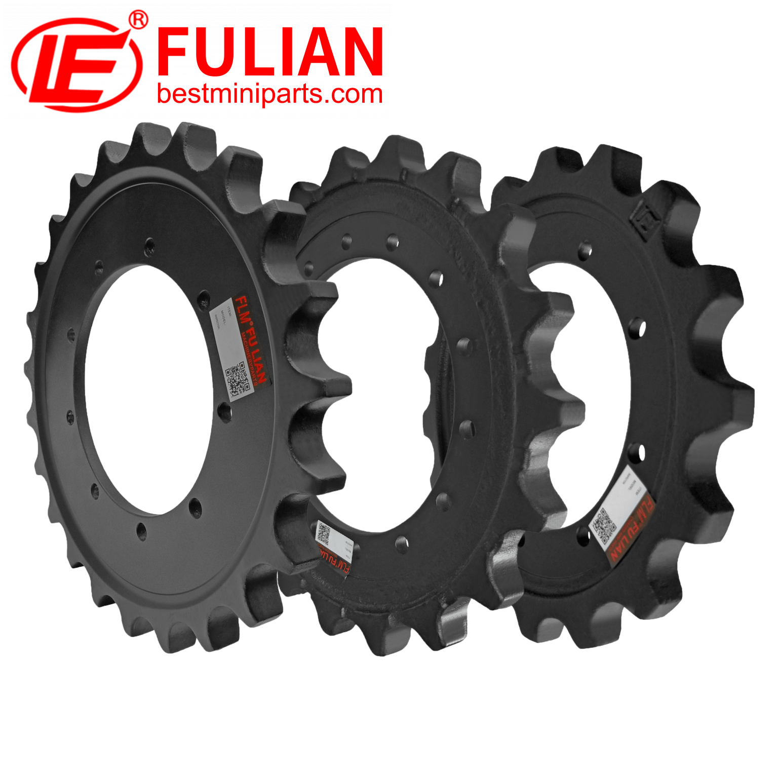 Komatsu PC27-8 Sprocket Mini Excavator Undercarriage Parts - BestMiniParts