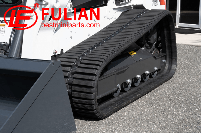 what factors influence the durability of rubber tracks on heavy machinery