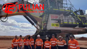 bhp deploys first electric excavator at yandi mine, paving the way for a greener future