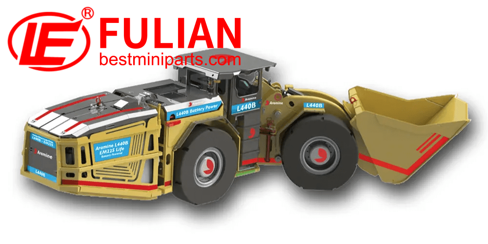 aramine unveils the l440b loader a game changer for battery powered mining equipment