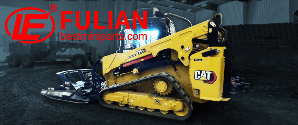 contractor review cat 275xe compact track loader and hm418 mulcher impress in the field