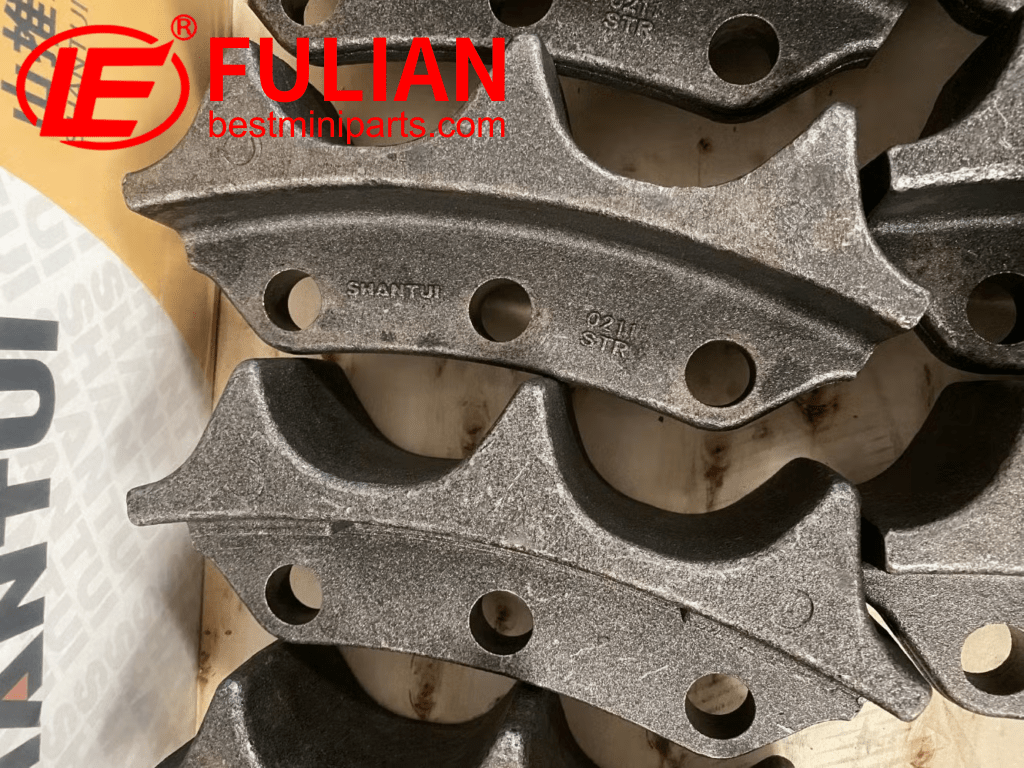 does changing excavator sprockets affect engine