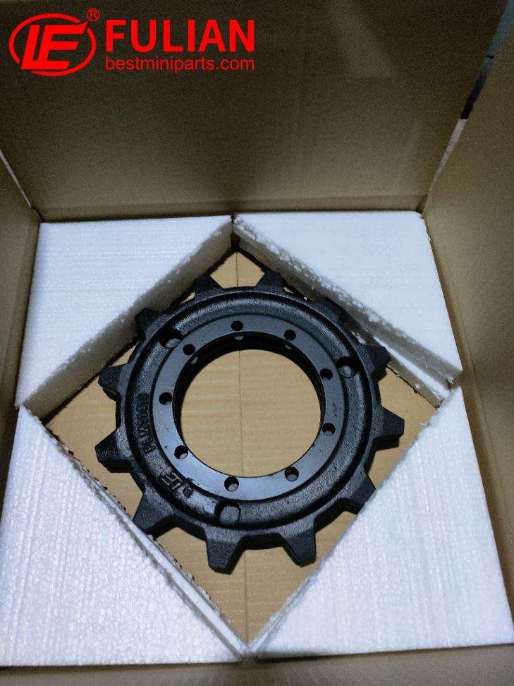 fulian ships high performance sprockets for yanmar sv08 to thailand (2)