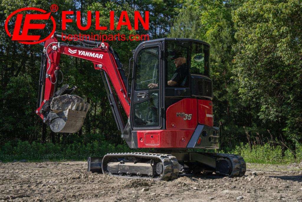 yanmar vio35 7 mini excavator elevates compact equipment standards