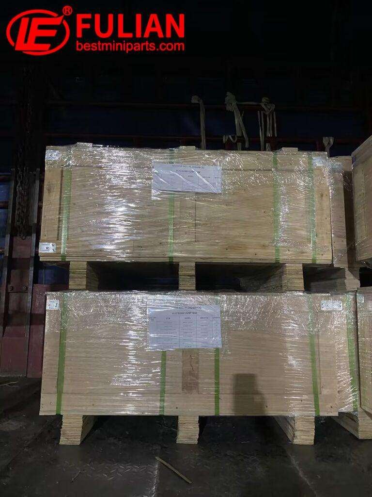 high performance bottom rollers for yanmar b15 on their way to malaysia! (2)