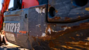 how long does it take to replace undercarriage parts on a mini excavator