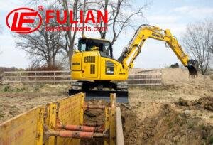 australia & new zealand revolutionary komatsu pc88mr 11 excavator – compact, powerful, and 7% more productive