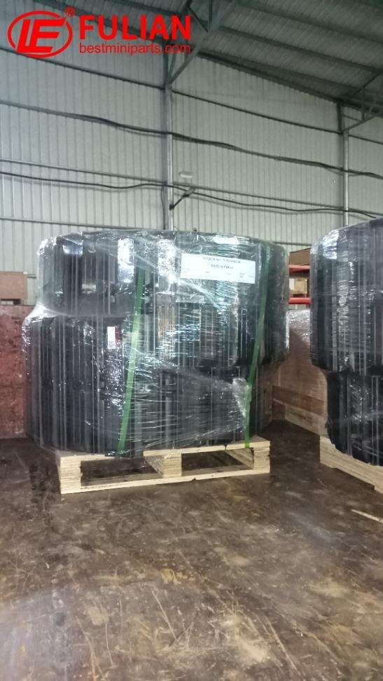 canada welcomes another shipment of yanmar sv100 2 rubber track pads from fulian! (1)