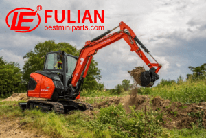 kubota kx040 5 mini excavator unveiled in the u.s. with upgraded hydraulics and spacious cab (3)
