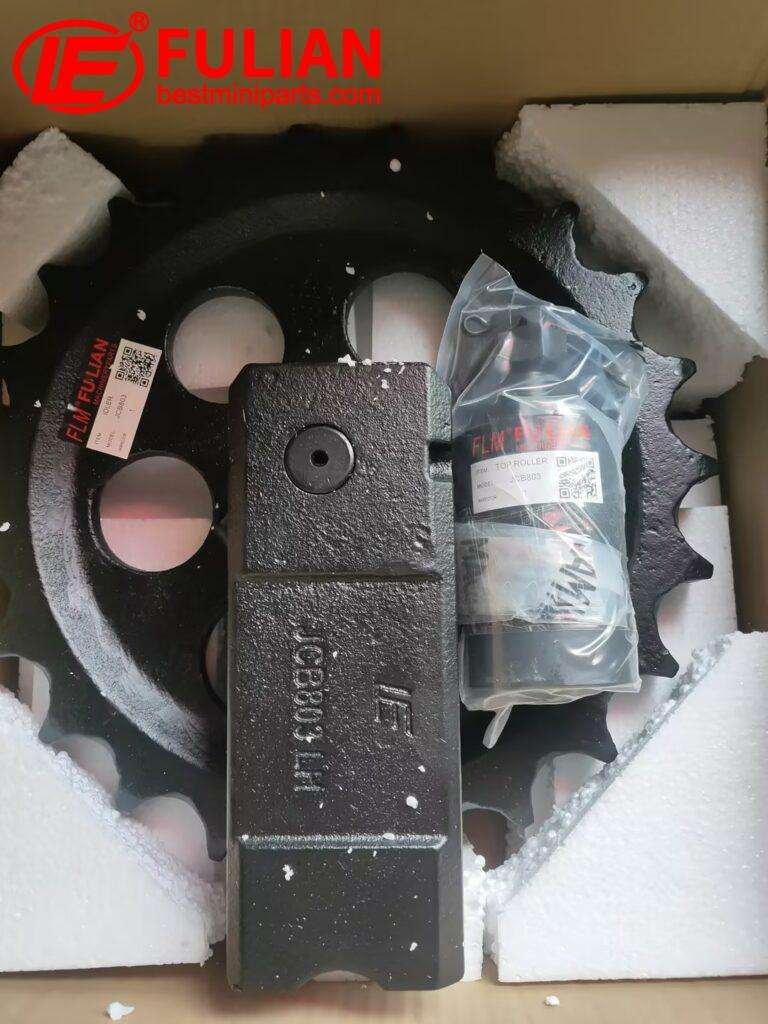 usa bound fulian ships premium jcb 803 idlers and top rollers! (1)