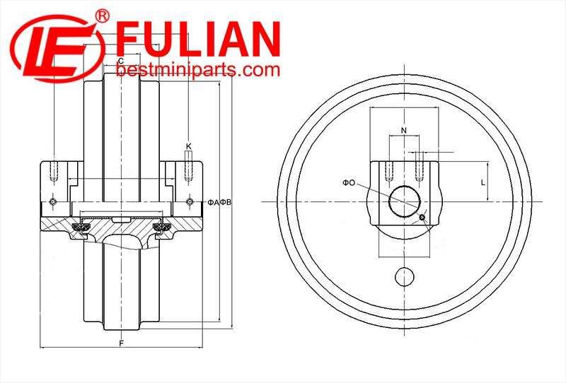 proper idler group maintenance keeps excavators running strong