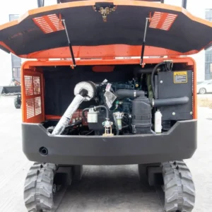 regular engine oil changes keep excavators running strong