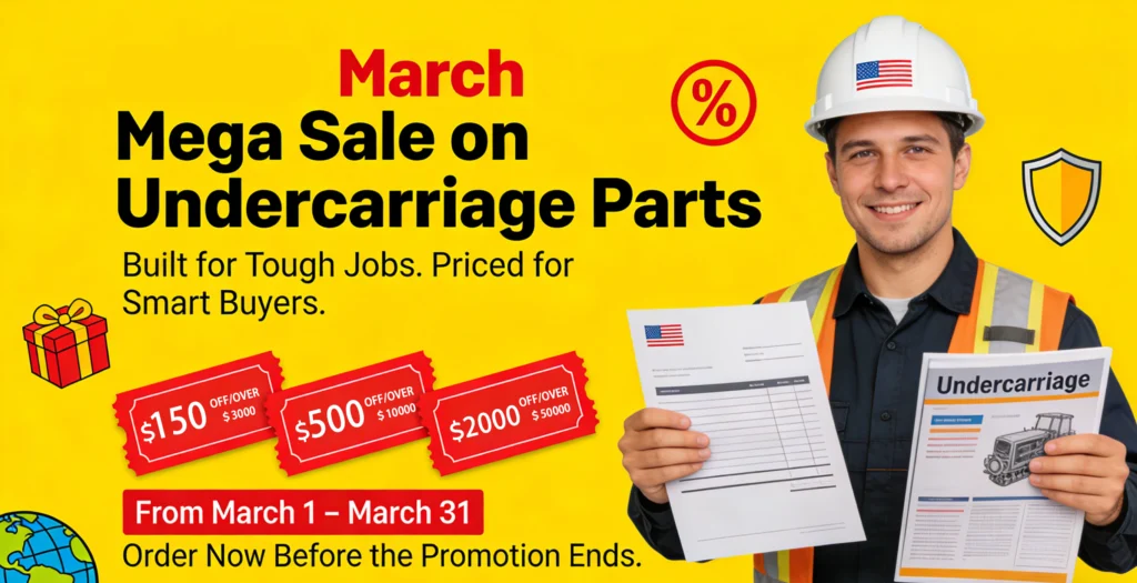 march mega sale on undercarriage parts 1