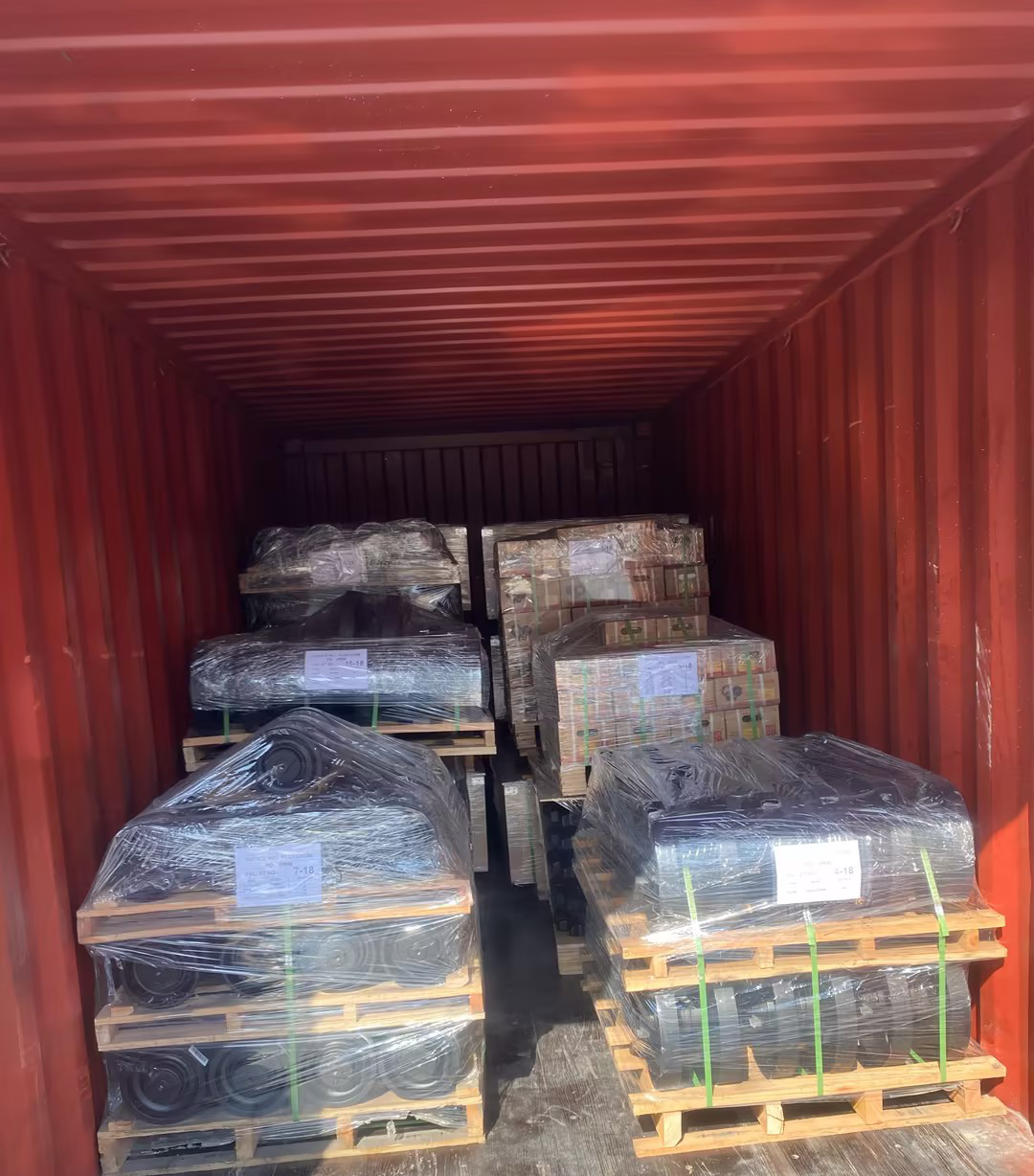 usa kubota svl75 idler shipment completed smoothly and ready for reliable track operation (1)