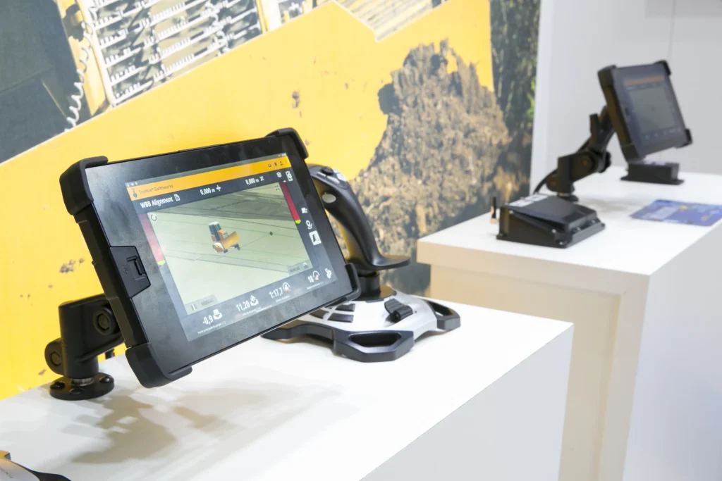 trimble expands earthworks machine control to mini excavators and scrapers