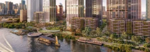 lendlease south brisbane riverfront transformation shows rising demand for excavator parts and undercarriage systems