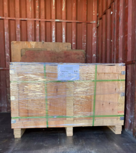 canada – 100 track rollers shipped for heavy equipment undercarriage replacement (1)
